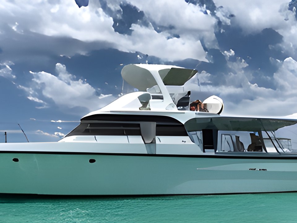 Casey Lee 60ft flybridge cruiser for hire in Perth