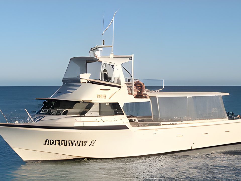 Encounter II 55ft day cruiser for boat hire in Perth