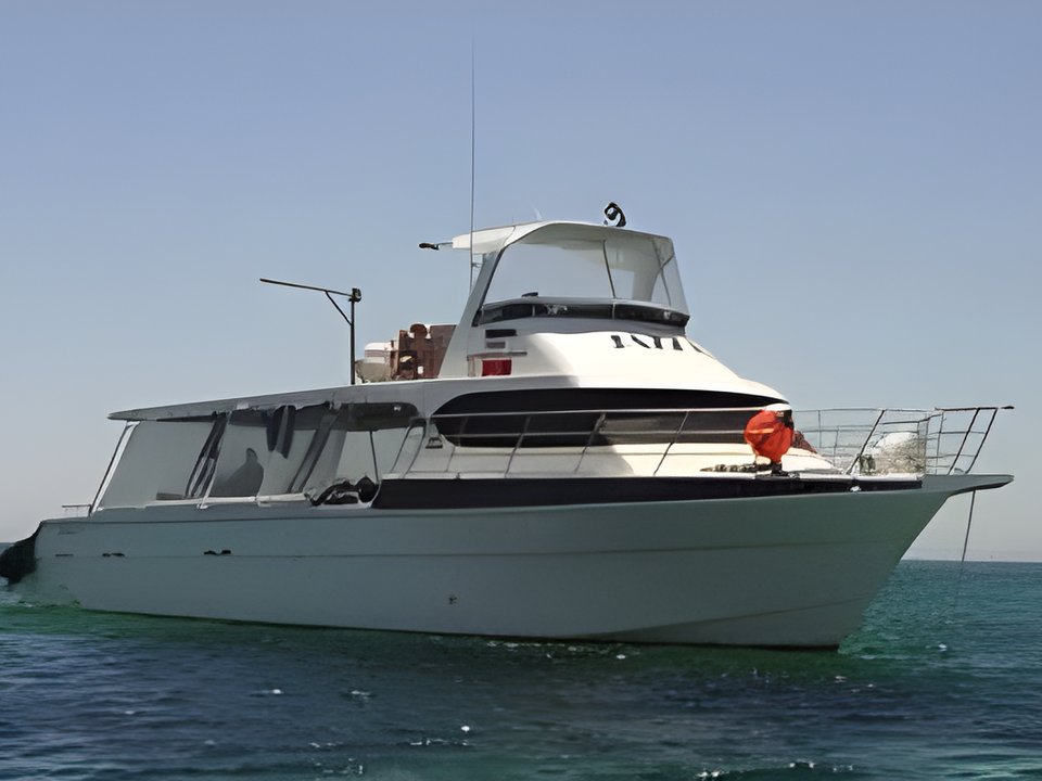 Jazz IV 53ft day cruiser for boat hire in Perth