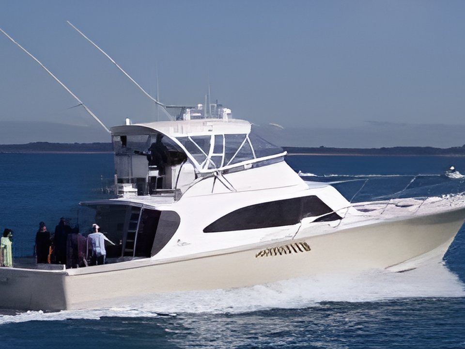 Jude 61ft luxury sportfisher for boat hire in Perth