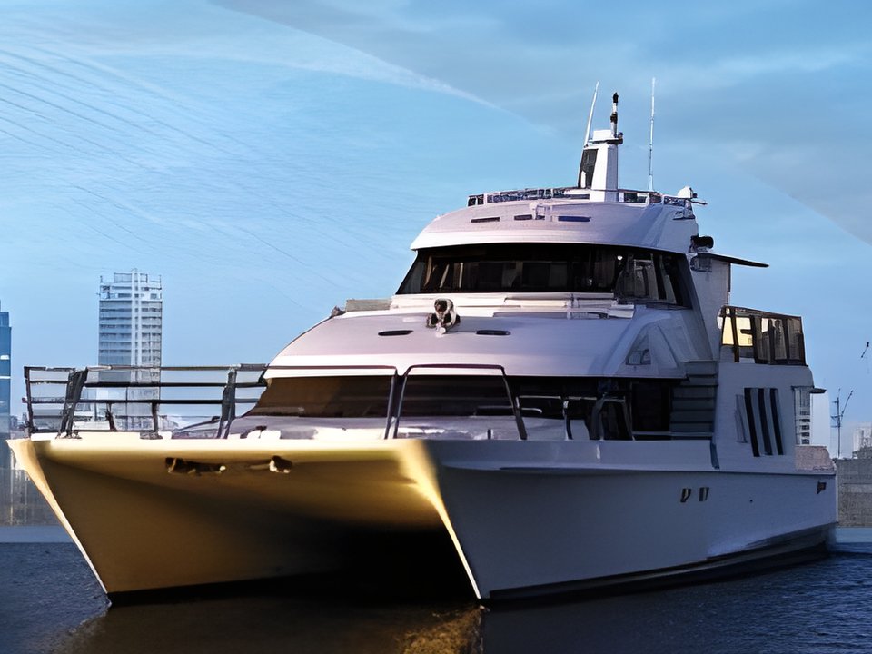 Moonlight Express 80ft licensed event catamaran for hire in Perth