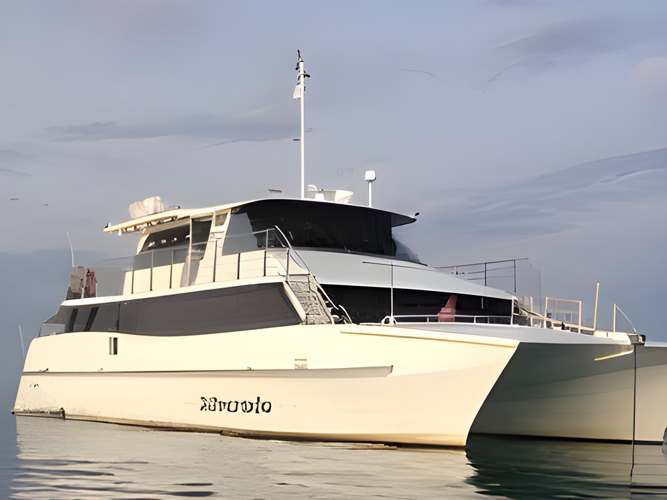 Silverado 80ft luxury catamaran for boat hire in Perth