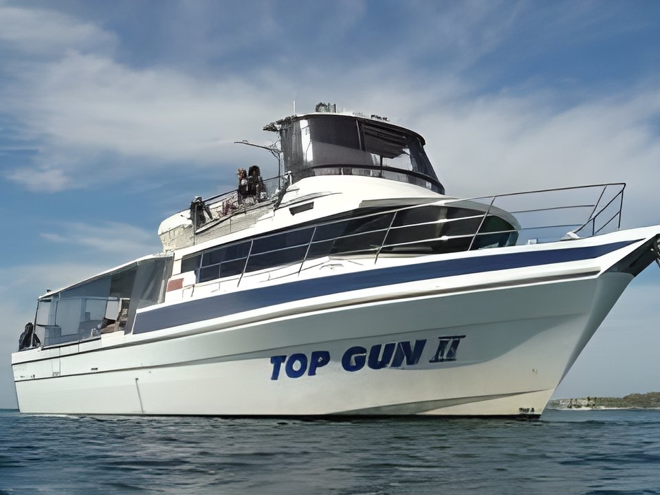 Top Gun II 65ft event cruiser for hire in Perth
