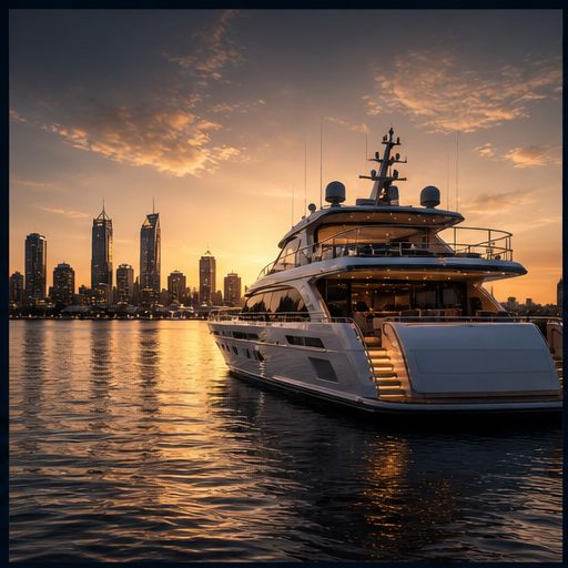 Private yacht charter in Perth on a luxury vessel